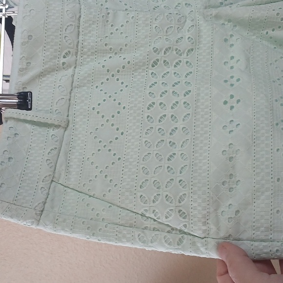 BRAND NEW LOFT EYELIT MINT GREEN SHORTS 💚 - Picture 4 of 7